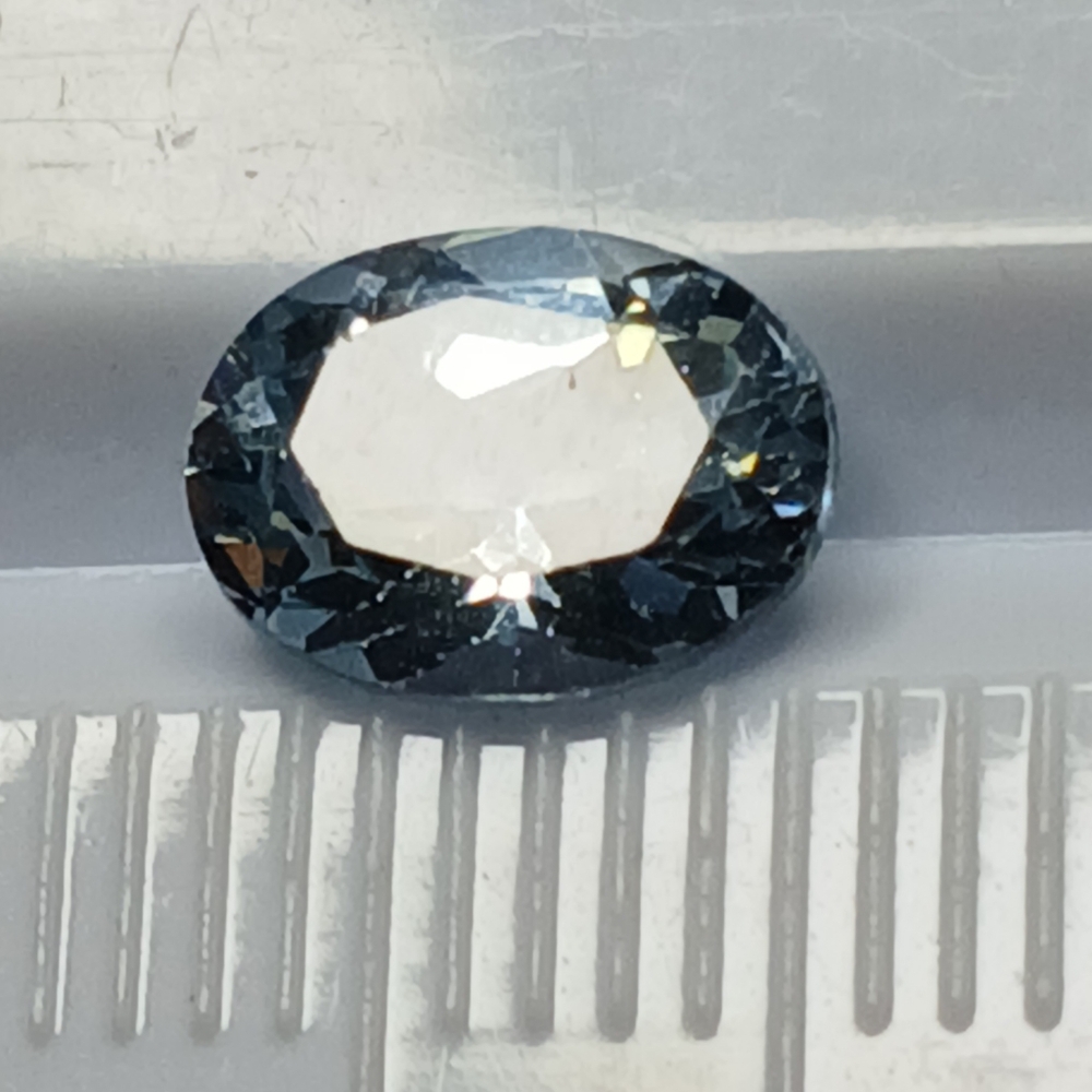 Oval Cut Blue Spinel Gemstone 8x6mm